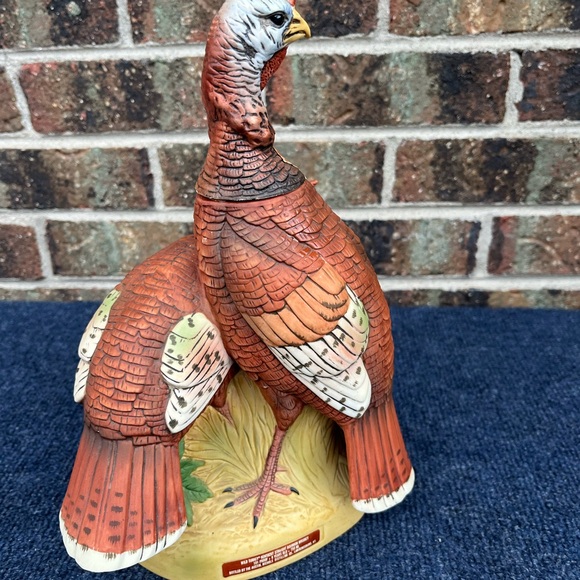 Wild Turkey Kentucky Straight Bourbon Bottle Porcelain Series 2 #3 1981 - Picture 6 of 14